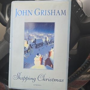 Skipping Christmas by John Grisham - Blue and White Cover